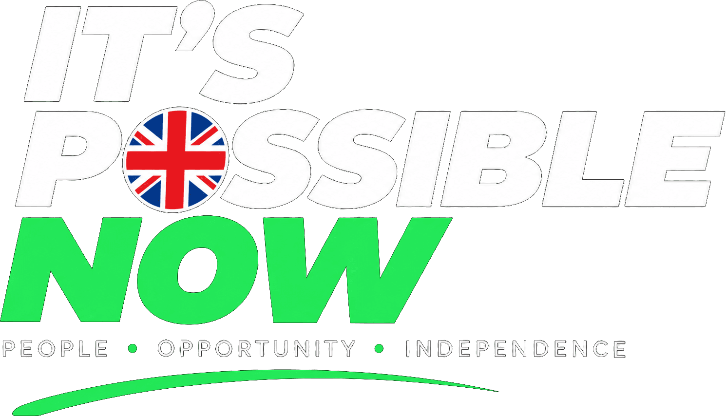 IT’S POSSIBLE NOW. People, opportunity, independence.